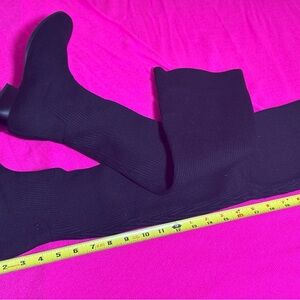 Elegant Black Over the Knee Boots